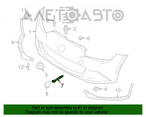 Clema de tractare Mazda 3 14-18 BM nouă OEM originală