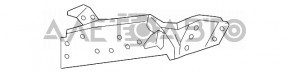 Suport aripi față stânga Mazda CX-5 13-16 nou OEM original