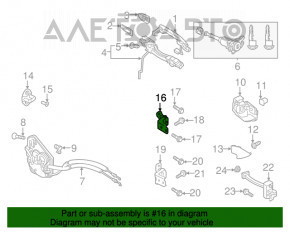 Петля двери верхняя передняя правая Mazda 6 13-21 новый OEM оригинал