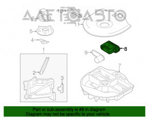 Compresorul de umflare a roților Ford Edge 15-