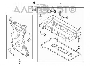 Capota motorului Ford C-max MK2 13-18