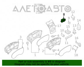 Controlul farurilor Ford Edge 19- fără PTF