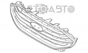 Решетка радиатора grill Ford Edge 19-