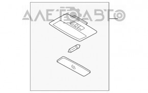 Плафон освещения багажник Mazda CX-7 06-09