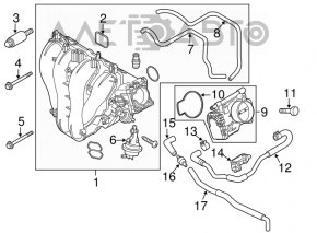 Supapa de accelerație Mazda6 03-08 2.3