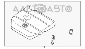 Capacul motorului Mazda3 2.3 03-08 tip 2