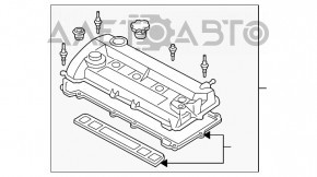 Крышка клапанная 2.3 Mazda3 03-08