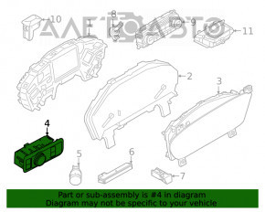 Управление светом без птф Ford Escape MK4 20-