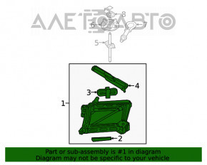 Setul de instrumente Ford Escape MK4 20-