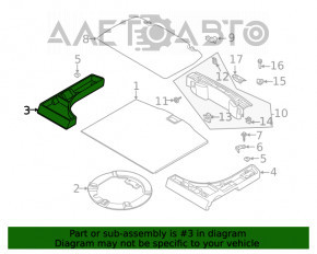 Capac portbagaj dreapta Ford Escape MK4 20-22