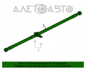 Arborele cardanic pentru Ford Escape MK4 20- 1.5T, 2.0T.