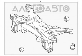 Bara spate Ford Escape MK4 20- FWD