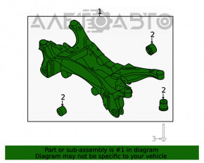 Bara spate Ford Escape MK4 20- FWD