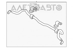 Stabilizatorul frontal Ford Escape MK4 20-