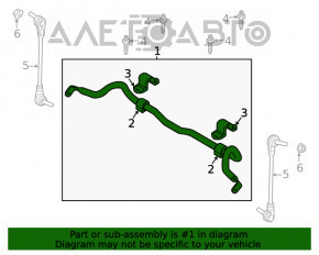 Stabilizatorul frontal Ford Escape MK4 20-