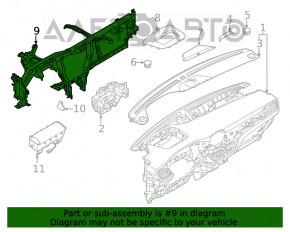 Tubul de subtorpilor pentru Ford Escape MK4 20-22