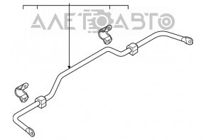 Stabilizator spate Ford Escape MK4 20- 1.5T, 2.0T, hibrid