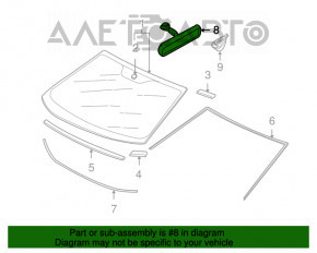 Oglindă interioară Mitsubishi Outlander Sport ASX 10-