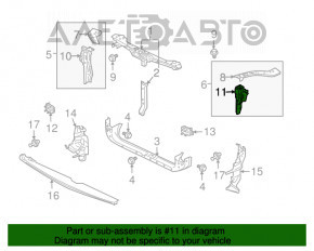 Bara de televizor din partea stângă mijlocie pentru Mitsubishi Galant 04-12