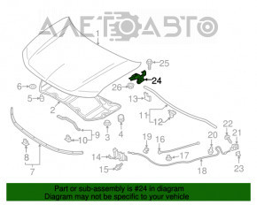 Петля капота левая Mitsubishi Outlander 14-21  OEM  новый оригинал