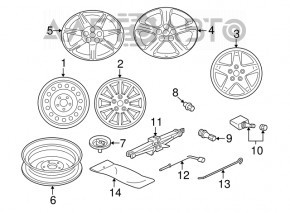 Cheie de balon pentru Mitsubishi Galant 04-12