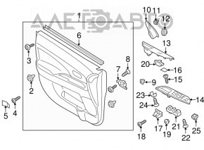 Controlul oglinzilor Mitsubishi Outlander 14-21