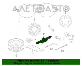 Домкрат Mitsubishi Galant 04-12