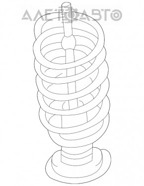 Arc spate dreapta Mitsubishi Galant 04-12