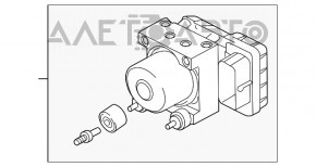 ABS ABS Mitsubishi Galant 04-12