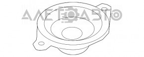 Difuzorul din torpedoul central al Mazda 6 13-21 Bose.