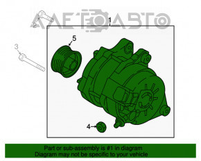 Generatorul Mazda CX-5 17-