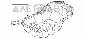 Поддон масляный Mazda 3 14-18 BM