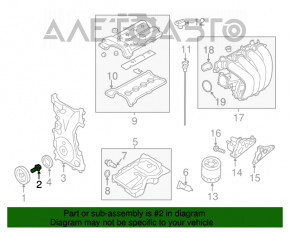 Piulița arborelui cu came Mazda CX-5 17-