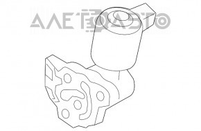 Regulatorul de presiune a uleiului Mazda CX-5 17- 2.5 cu senzor.