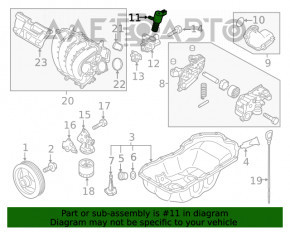 Клапан фазорегулятора Mazda CX-9 16- 2.5T новый OEM оригинал