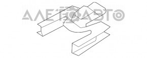 Suport radiator stânga sus Mazda CX-9 16- nou OEM original