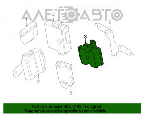 Fuel Pump Control Module Mazda CX-5 17-