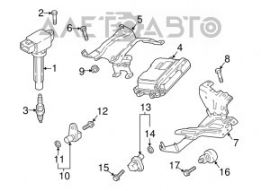 Катушка зажигания Mazda 3 14-18 BM