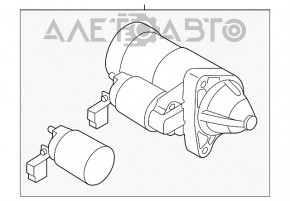 Стартер Mazda CX-5 14-16 2.5
