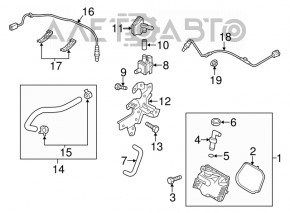 Separatoare de ulei Mazda 6 13-21 2.5 nou OEM original