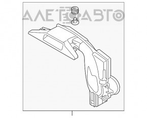 Воздухоприемник Mazda CX-5 14-16 2.5