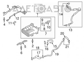 Canistra cu absorbant de carbon Mazda CX-5 17-