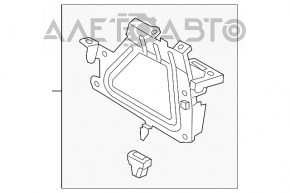 Кронштейн блока ECU Mazda CX-5 17- верхний