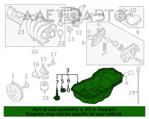 Palet ulei Mazda CX-5 17- sub senzor