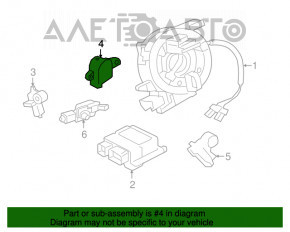 Senzor airbag usa stanga Jaguar F-Pace X761 17-