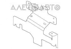Кронштейн блока ECU Jaguar F-Pace X761 17- две части