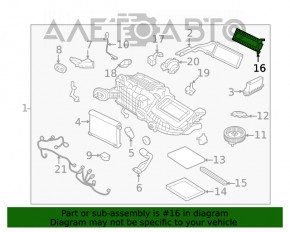 Uscătorul de umbrele Jaguar F-Pace X761 17-