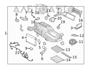 Uscătorul de umbrele Jaguar F-Pace X761 17-