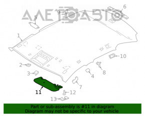 Capota dreapta Jaguar F-Pace X761 17-18 gri, cu iluminare