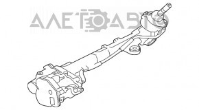 Рейка рулевая Jaguar F-Pace X761 17-18 электро AJ126, 2.0t, 2.0d
